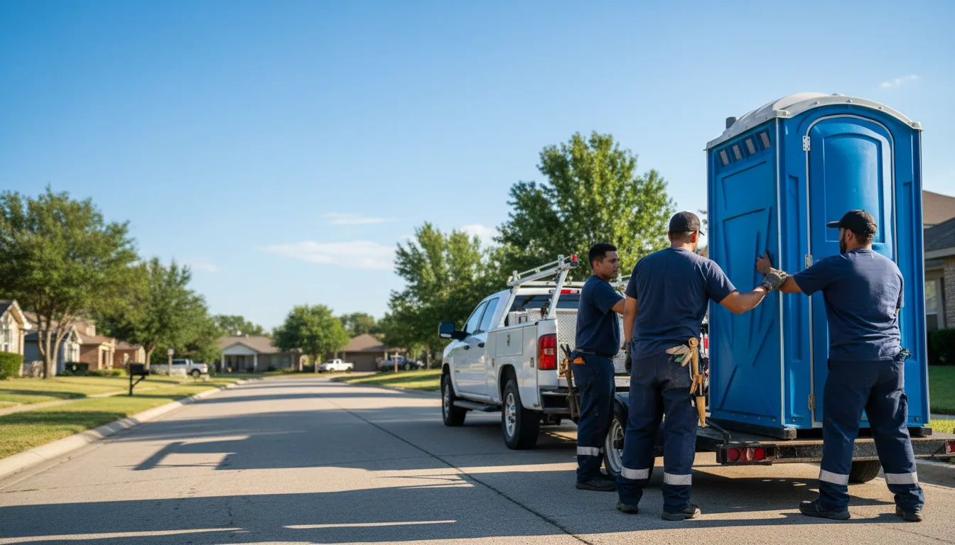 Portable Toilet Rental in Eddyville, IA near me